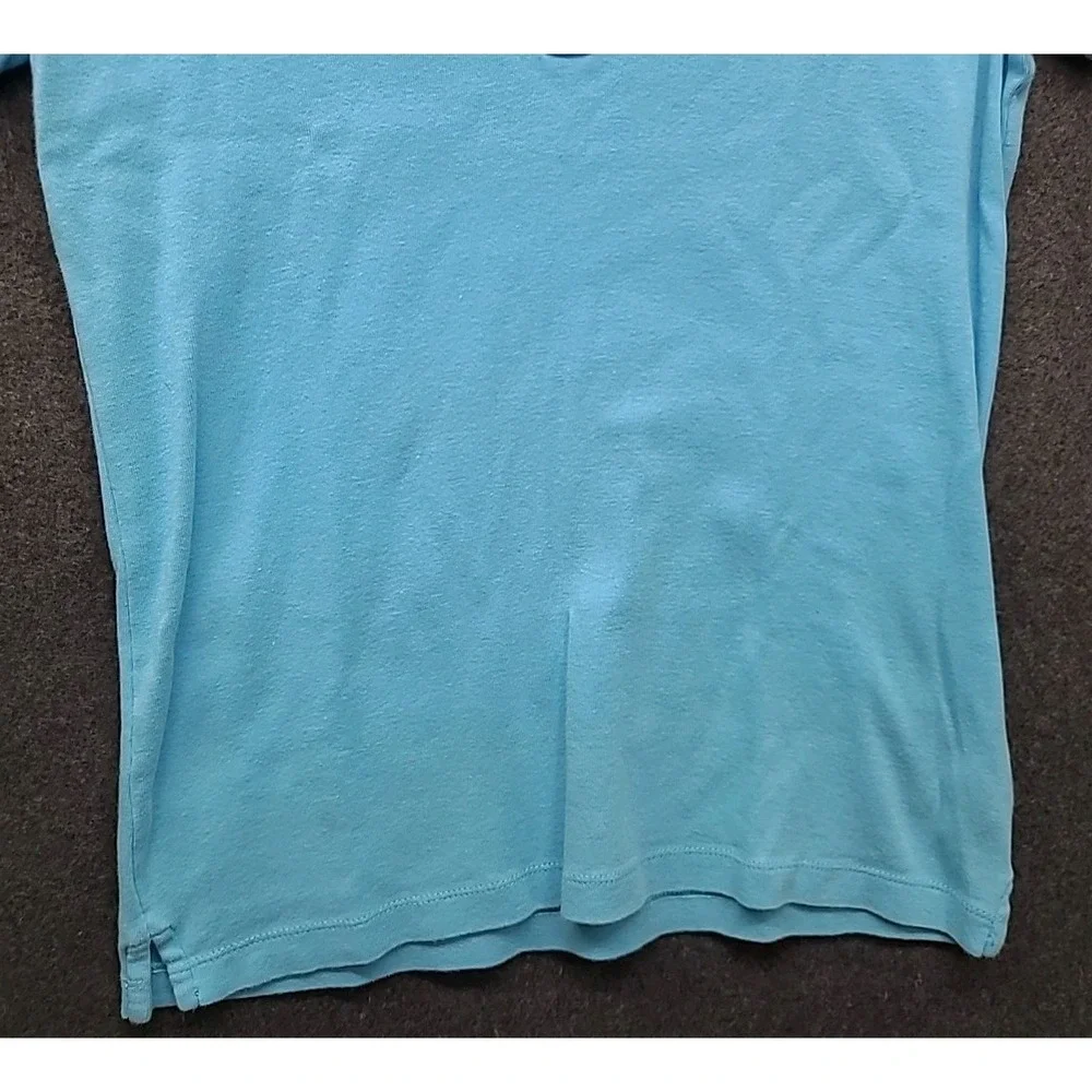 Lauren Ralph Lauren Womens Polo‎ Shirt Small Aqua Blue READ
